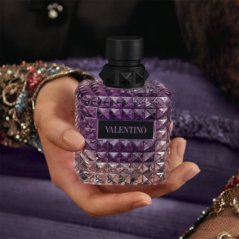 PERFUME MUJER VALENTINO BORN IN ROMA DONNA PURPLE MELANCHOLIA EDP 10ML - 4