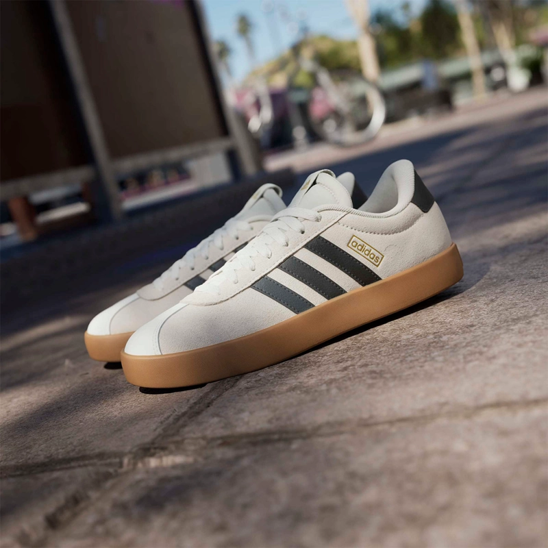 ZAPATILLAS MUJER ADIDAS URBANO BEIGE VL COURT 3.0 - 10