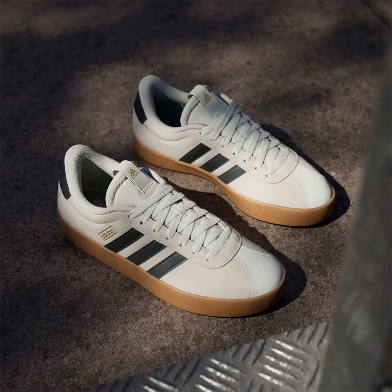 ZAPATILLAS MUJER ADIDAS URBANO BEIGE VL COURT 3.0 - 9