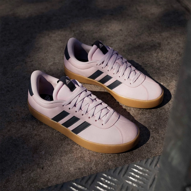 ZAPATILLAS MUJER ADIDAS URBANO ROSADO VL COURT 3.0 - 8