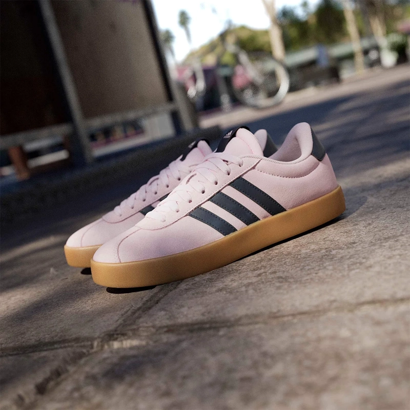 ZAPATILLAS MUJER ADIDAS URBANO ROSADO VL COURT 3.0 - 9