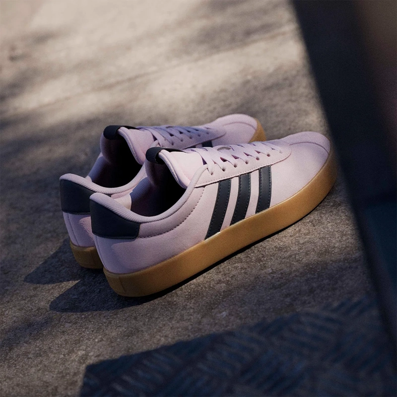 ZAPATILLAS MUJER ADIDAS URBANO ROSADO VL COURT 3.0 - 10