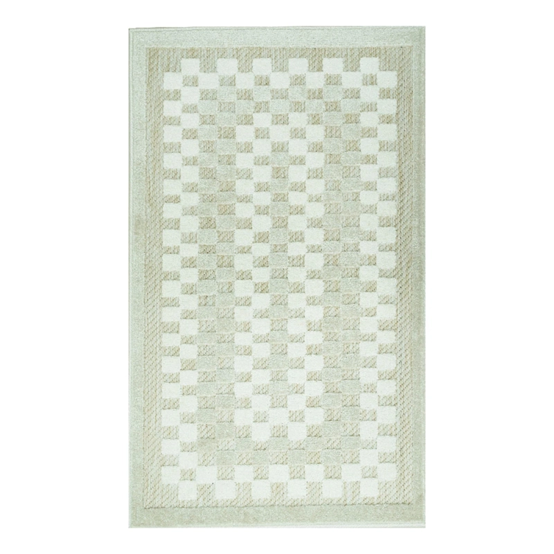 ALFOMBRA DORAL BAKU 60X100 CM DISEÑO 1 BEIGE - 1