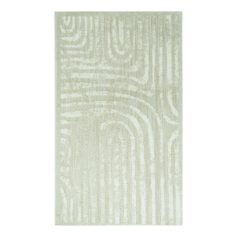ALFOMBRA DORAL BAKU 60X100 CM DISEÑO 4 BEIGE - 1