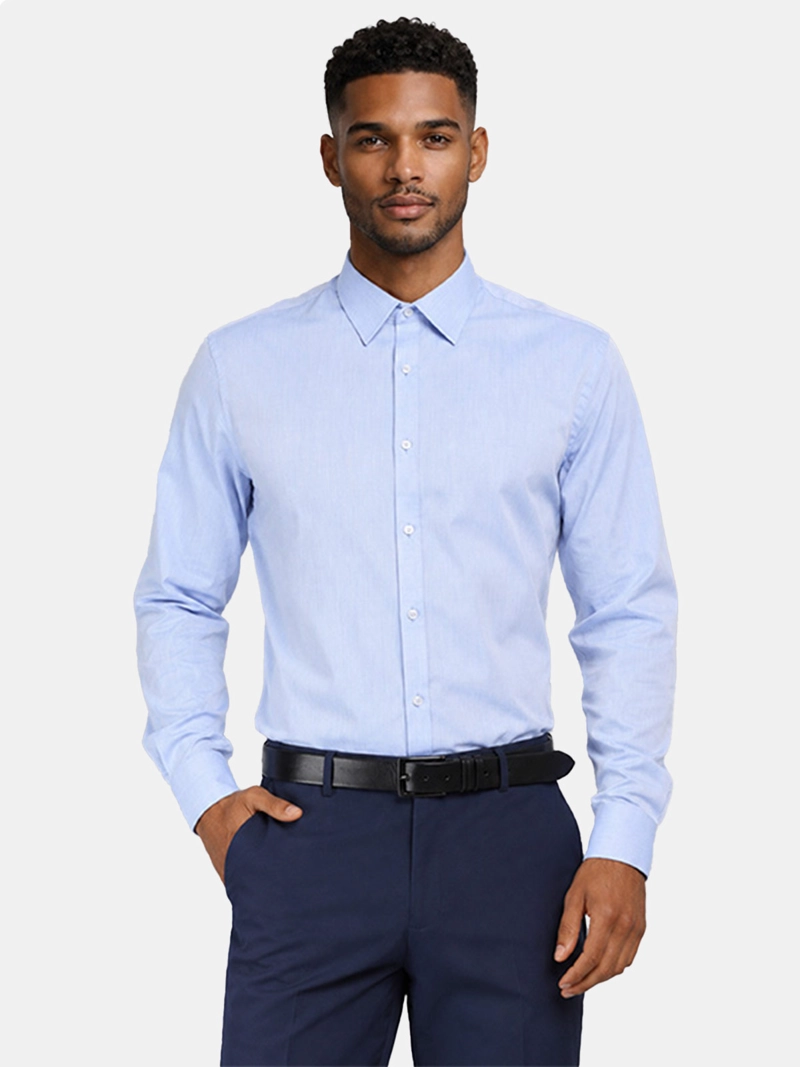 CAMISA HOMBRE VANHEUSEN MANGA LARGA FANTASÍA - 1