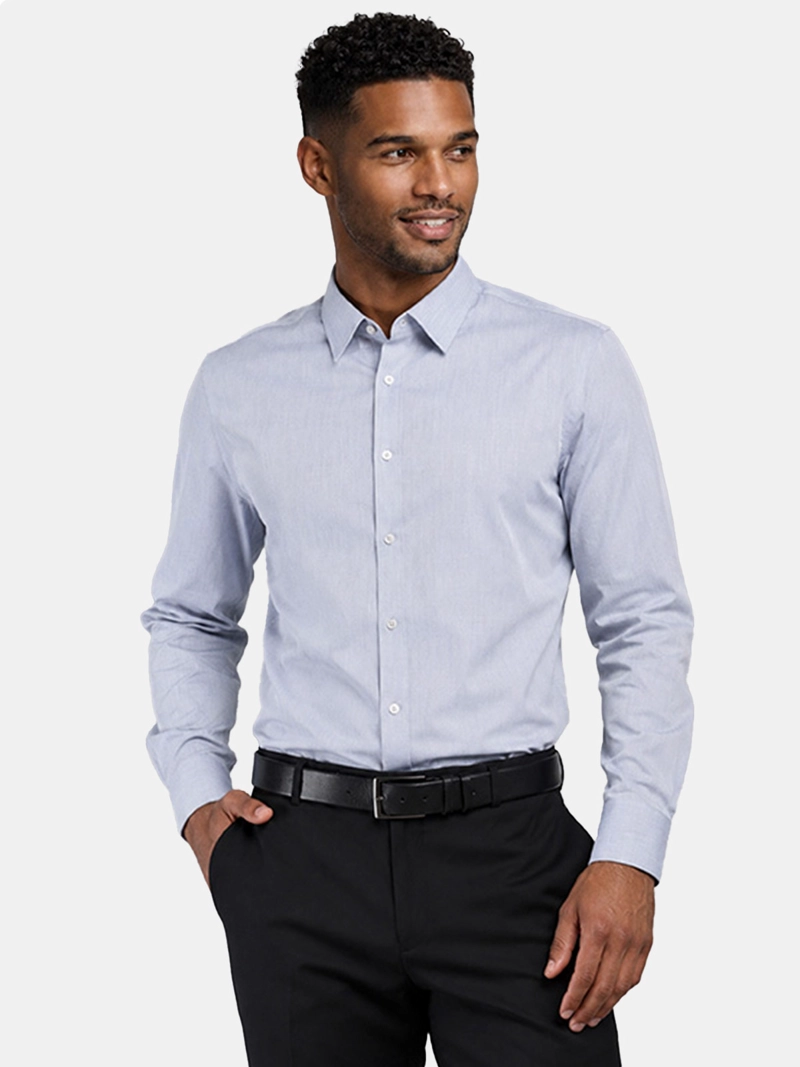 CAMISA HOMBRE VANHEUSEN MANGA LARGA FANTASÍA - 1