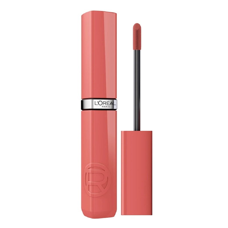 LABIAL LOREAL INFALLIBLE LAQUE RESIST SMOKED ROSE - 1