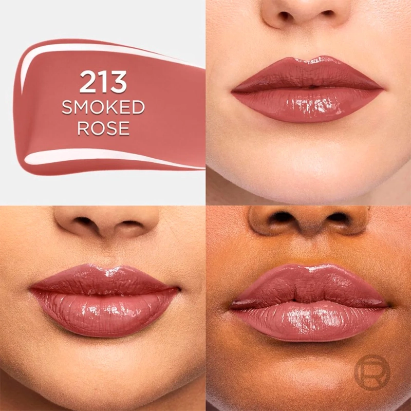 LABIAL LOREAL INFALLIBLE LAQUE RESIST SMOKED ROSE - 6