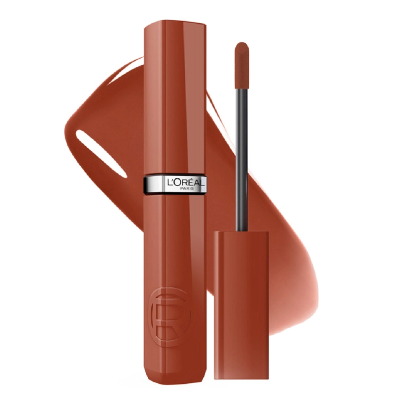 LABIAL LOREAL INFALLIBLE LAQUE RESIST TOASTED BEIGE - 2