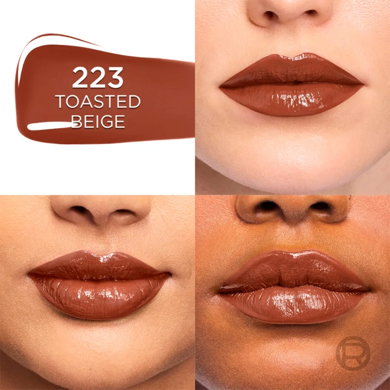 LABIAL LOREAL INFALLIBLE LAQUE RESIST TOASTED BEIGE - 6
