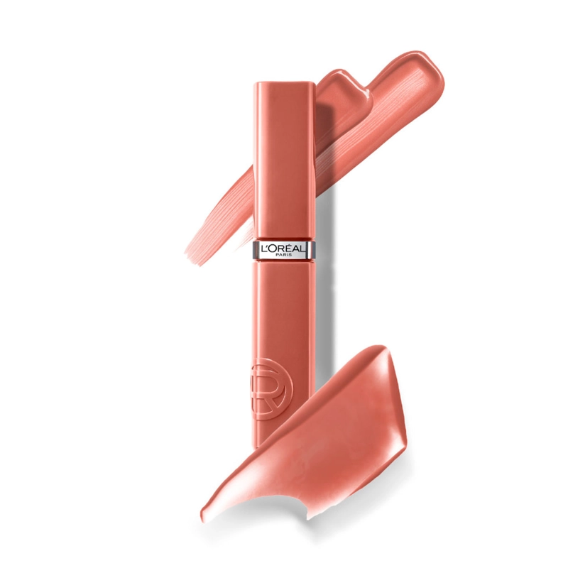 LABIAL LOREAL INFALLIBLE LAQUE RESIST ALMOND NUDE - 4