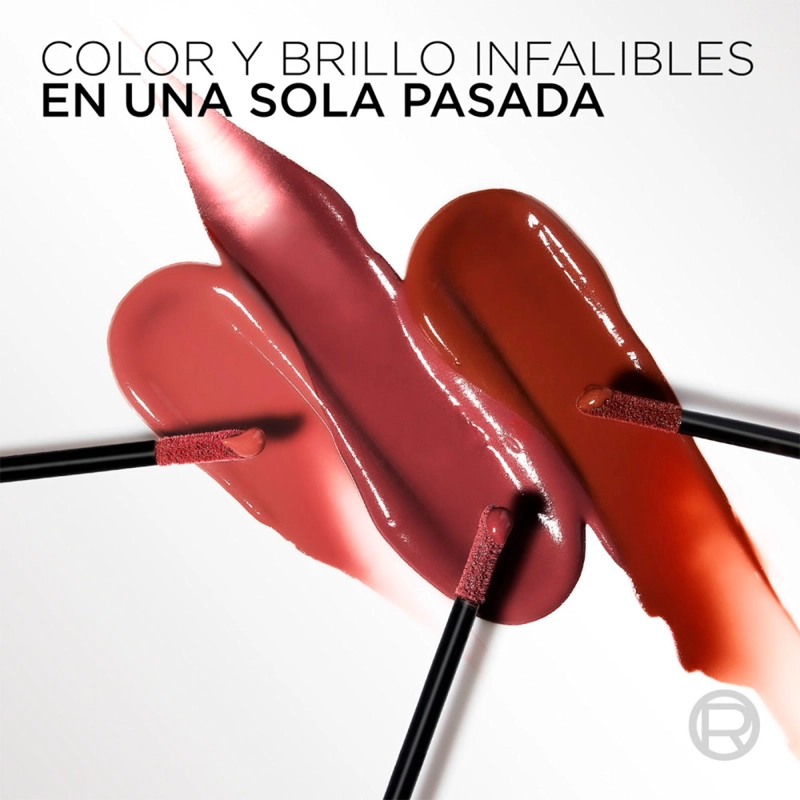 LABIAL LOREAL INFALLIBLE LAQUE RESIST ALMOND NUDE - 7