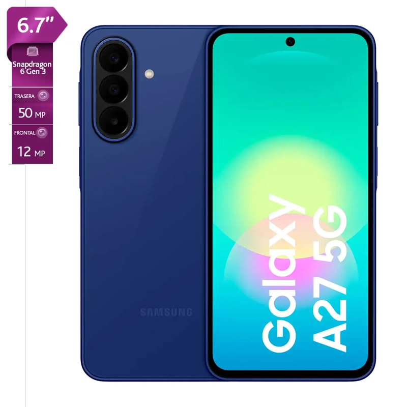 SMARTPHONE SAMSUNG GALAXY A27 5G 128GB 6GB RAM 50MP 6.7”