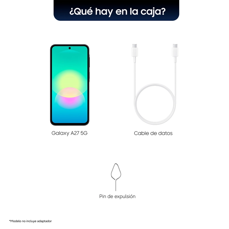 SMARTPHONE SAMSUNG GALAXY A27 5G 128GB 6GB RAM 50MP 6.7” - 11