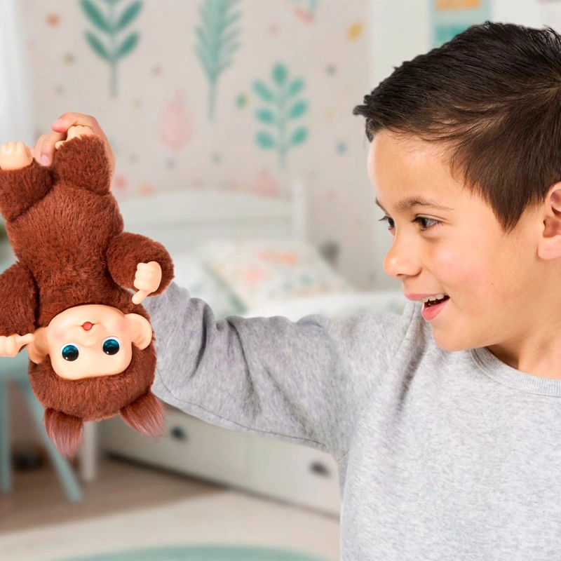 PELUCHE LITTLE LIVE PETS BABY MONEKY CHIKKI CHERRY - 3