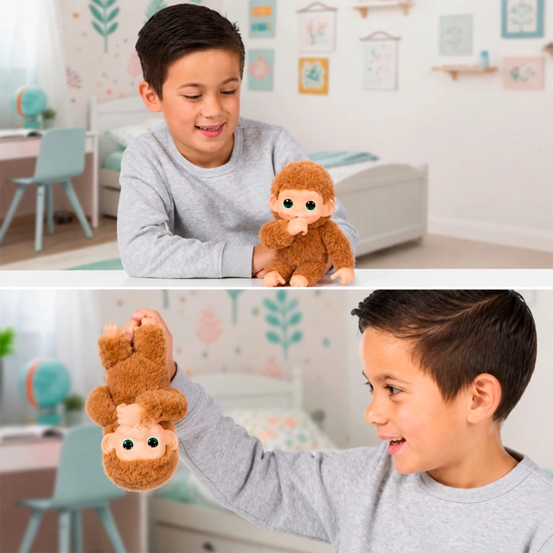 PELUCHE LITTLE LIVE PETS BABY MONEKY PEPI PEACH - 3