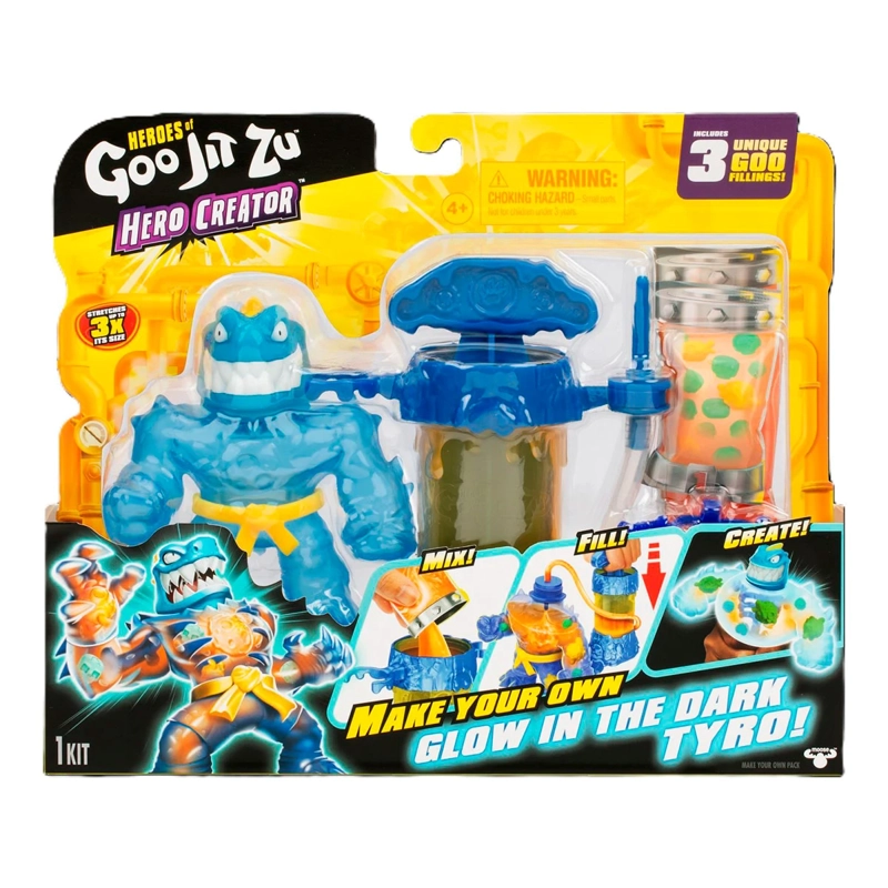 FIGURA DE ACCIÓN GOO JIT ZU SET CREADOR HEROE TYRO - 7