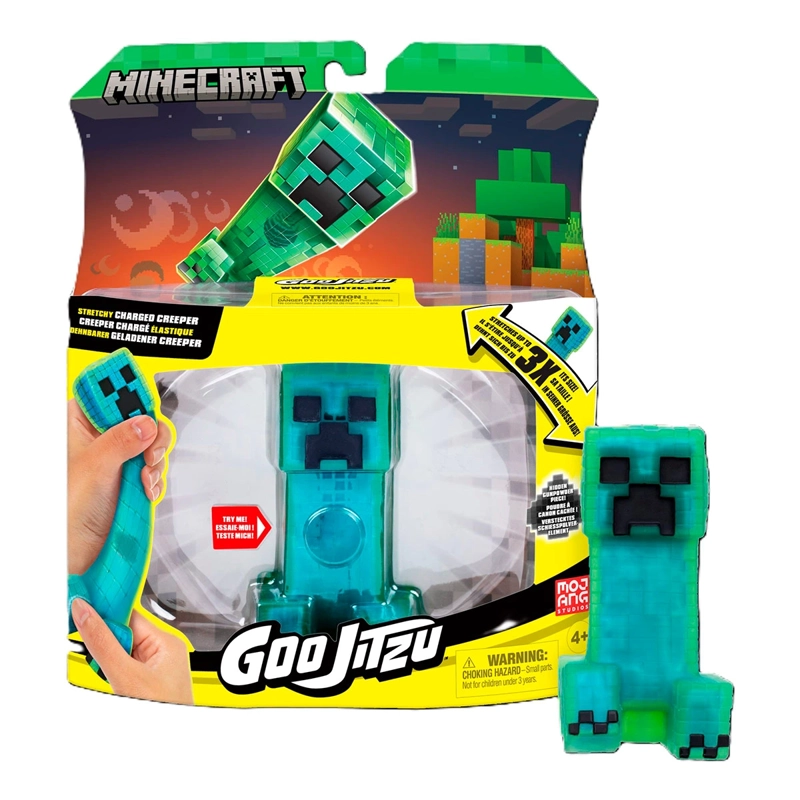 FIGURA DE ACCIÓN GOO JIT ZU MINECRAFT CHARGED CREEPER - 1