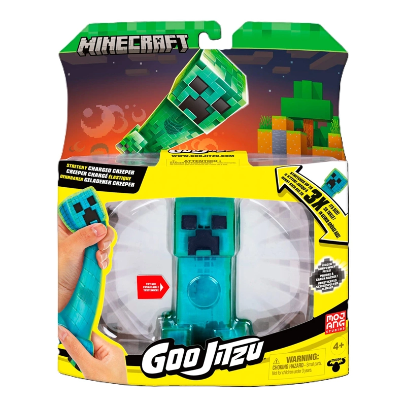 FIGURA DE ACCIÓN GOO JIT ZU MINECRAFT CHARGED CREEPER - 4