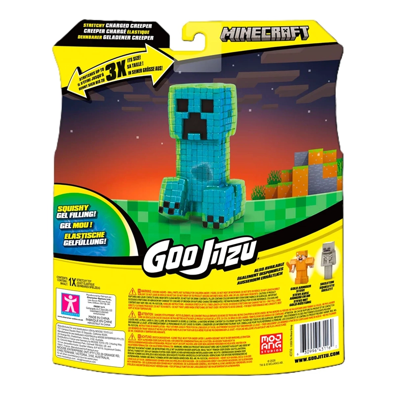 FIGURA DE ACCIÓN GOO JIT ZU MINECRAFT CHARGED CREEPER - 5
