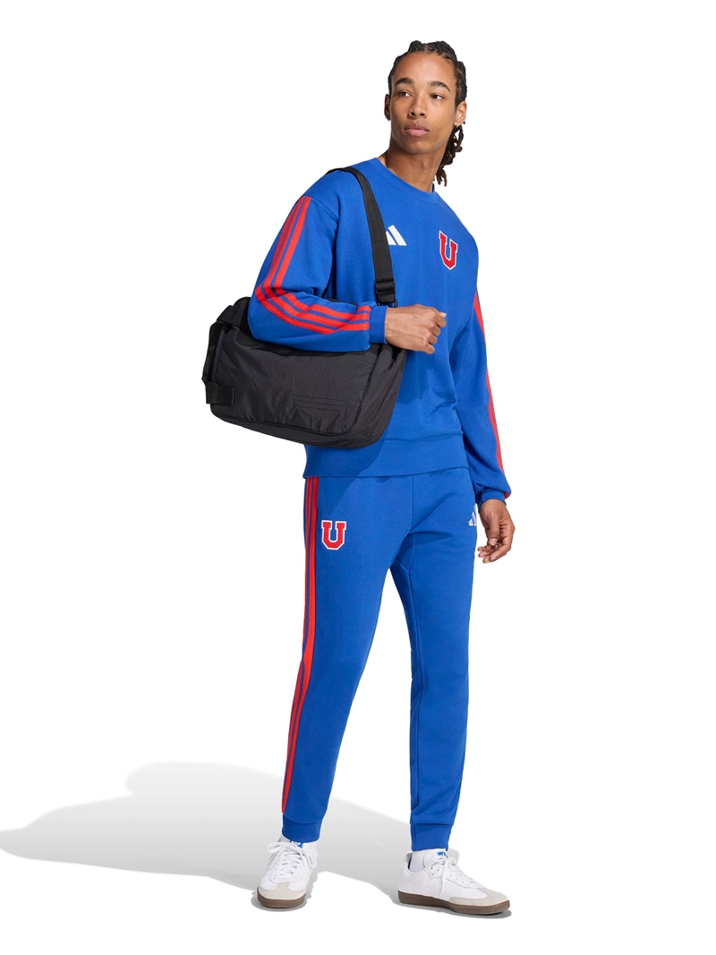 PANTALÓN BUZO ADIDAS ALGODÓN UNIVERSIDAD DE CHILE DNA - 6