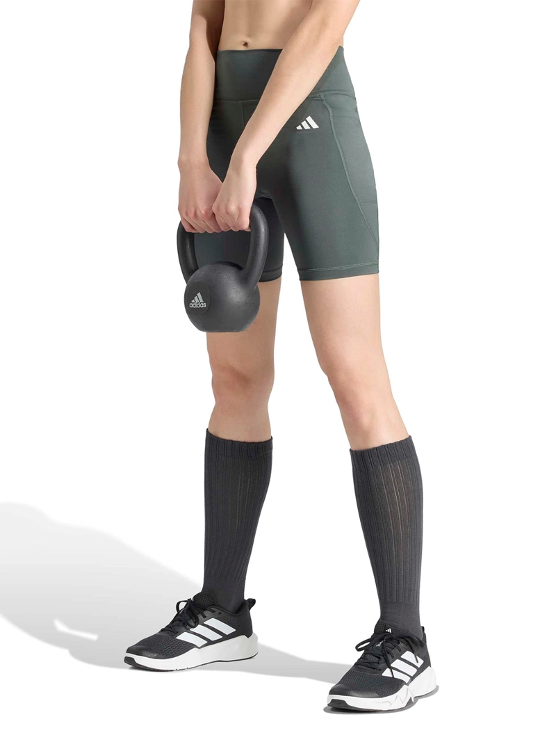 CALZA SHORT MUJER ADIDAS OPTIMÉ - 1