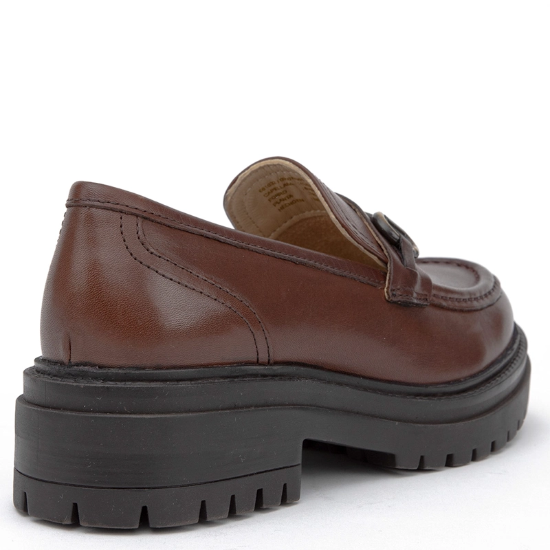MOCASINES MUJER GACEL BURDEO TIMOTHY CUERO - 4