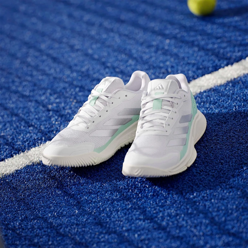 ZAPATILLAS MUJER ADIDAS PADEL BLANCO COURTQUICK - 9