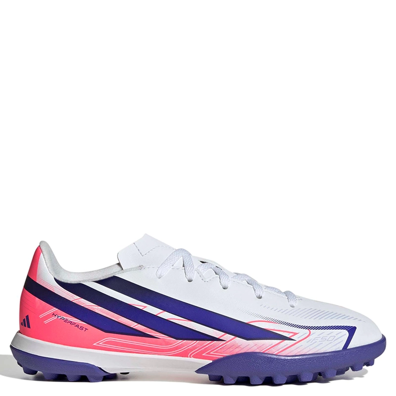 ZAPATILLAS NIÑO ADIDAS FÚTBOL BLANCO F50 HYPERFAST CLUB TURF - 1