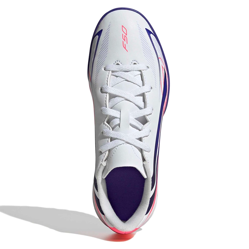 ZAPATILLAS NIÑO ADIDAS FÚTBOL BLANCO F50 HYPERFAST CLUB TURF - 5