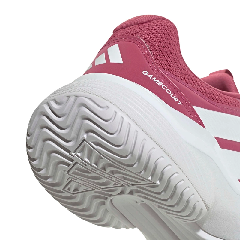 ZAPATILLAS MUJER ADIDAS TENIS ROSADO GAMECOURT 3 ALL COURT - 8