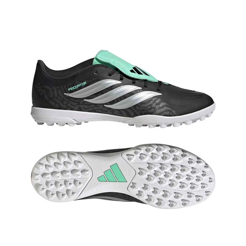 ZAPATILLAS HOMBRE ADIDAS FÚTBOL NEGRO PREDATOR CLUB FT TF - 7