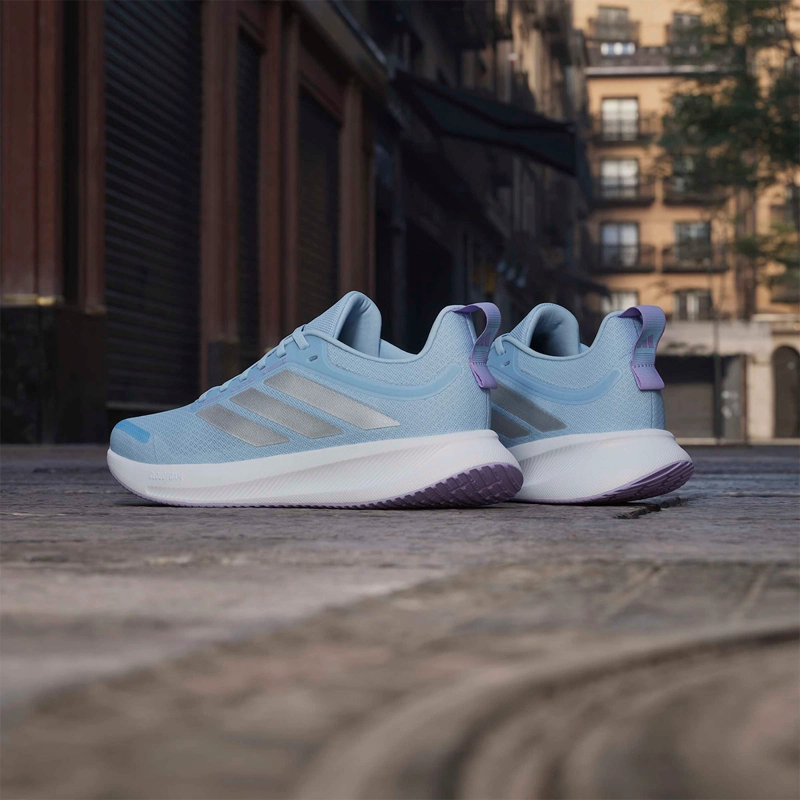 ZAPATILLAS MUJER ADIDAS RUNNING CELESTE RUNBLAZE - 11