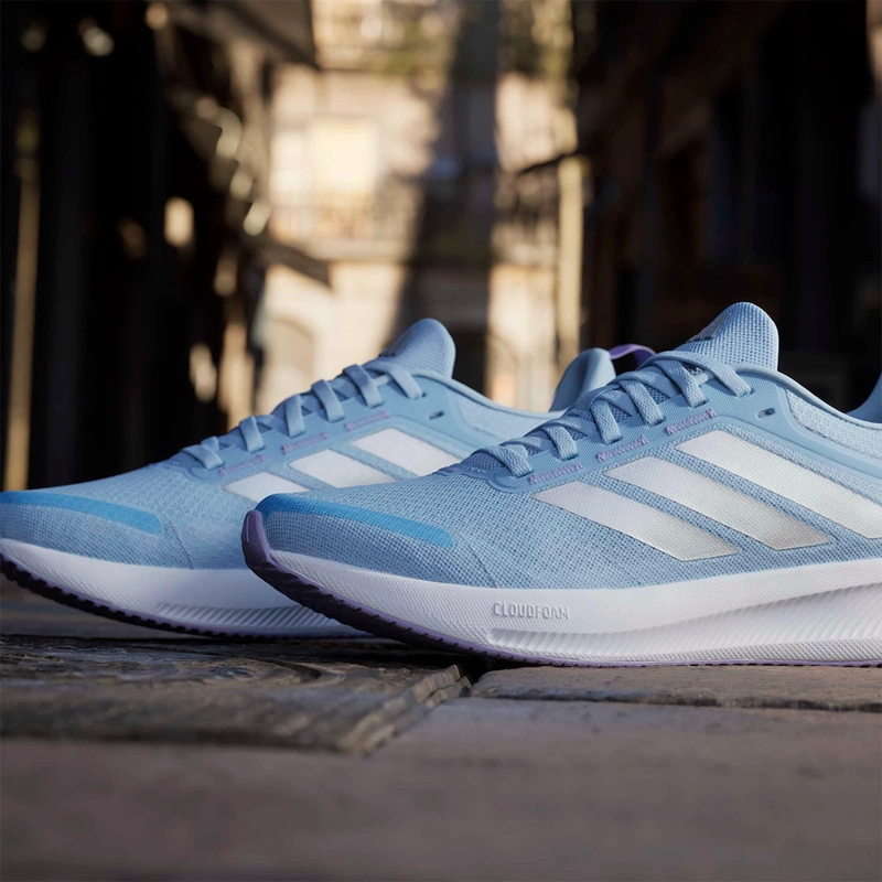 ZAPATILLAS MUJER ADIDAS RUNNING CELESTE RUNBLAZE - 13