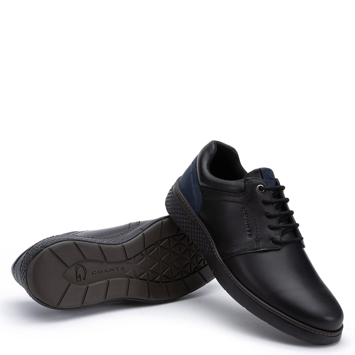 ZAPATOS HOMBRE GUANTE NEGRO COLORADO CUERO - 3