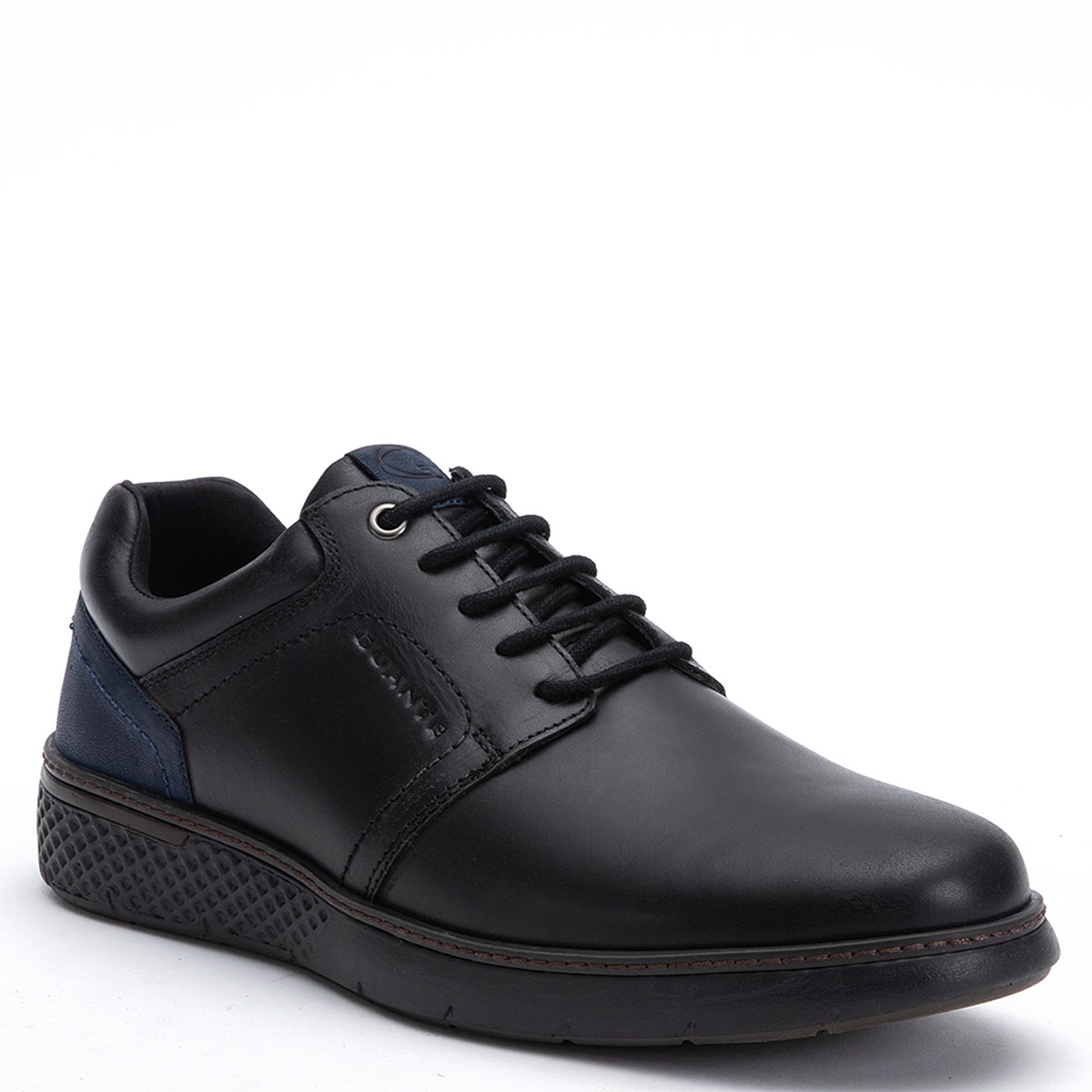 ZAPATOS HOMBRE GUANTE NEGRO COLORADO CUERO - 2
