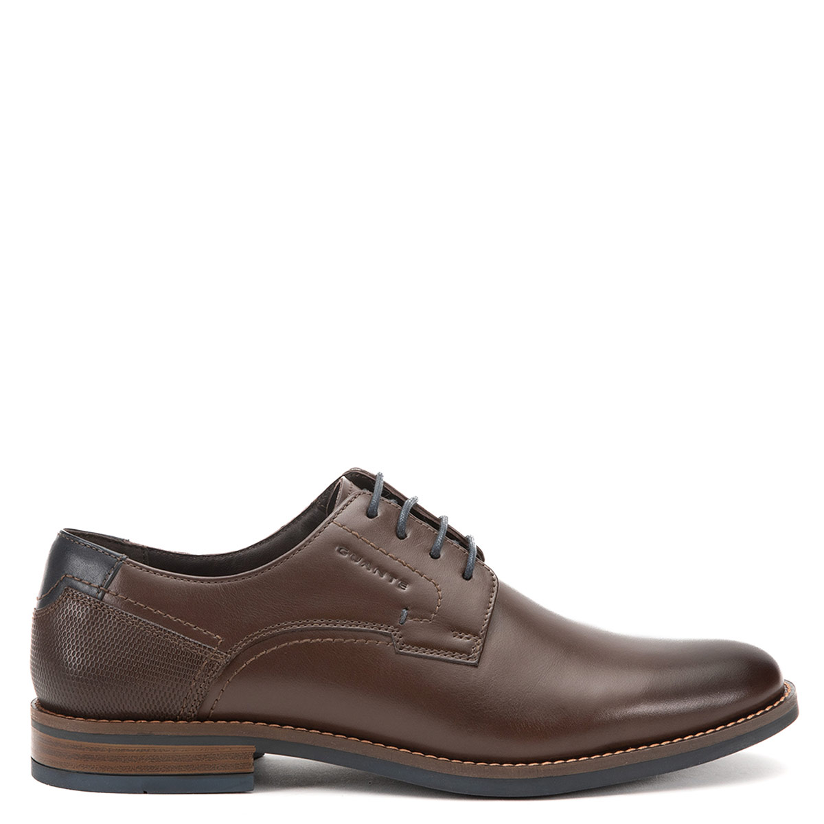 ZAPATOS HOMBRE GUANTE CHOCOLATE TASK CUERO - 1