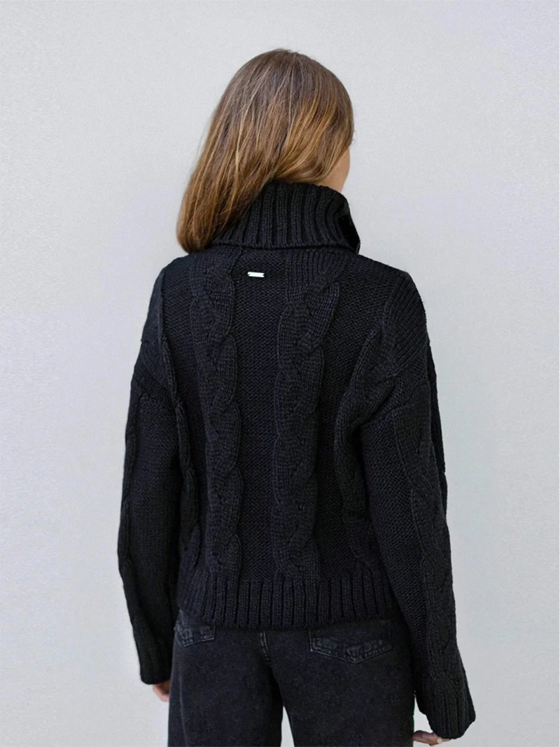 SWEATER MUJER RAINDOOR TRENZADO - 3