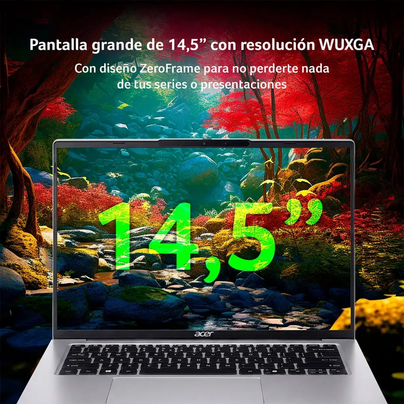 NOTEBOOK ACER ASPIRE LITE AL14-43P-R1D8-3 AMD RYZEN 7 12GB RAM 512GB SSD 14.5” - 2