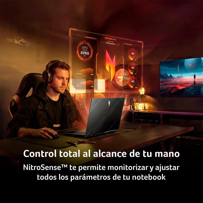 NOTEBOOK ACER NITRO V ANV15-41-R6HJ-2 AMD RYZEN 5 16GB RAM 512GB SSD NVIDIA RTX 3050 15.6” - 3