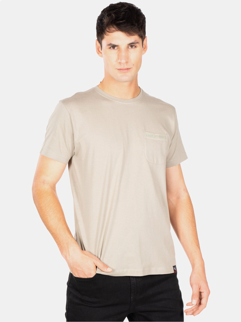 POLERA HOMBRE ELLUS REGULAR FIT ALGODÓN - 1