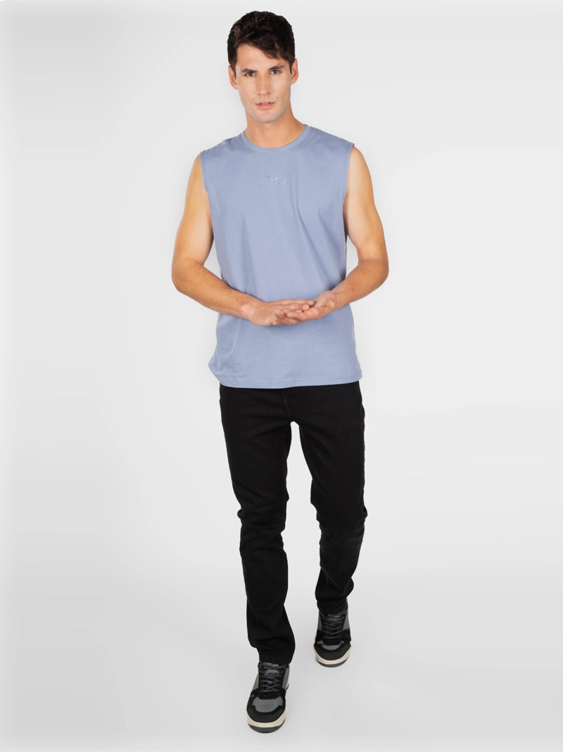 POLERA HOMBRE ELLUS REGULAR FIT ALGODÓN - 4