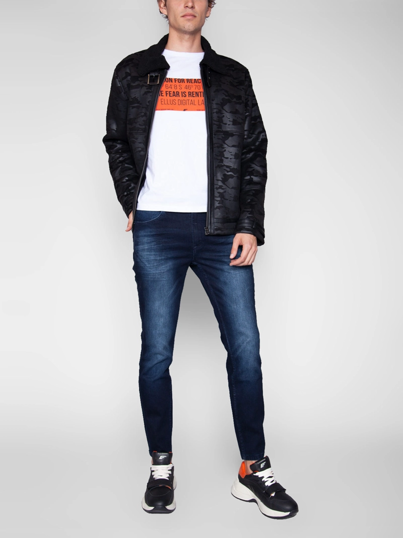 CHAQUETA HOMBRE ELLUS ECO CUERO - 4