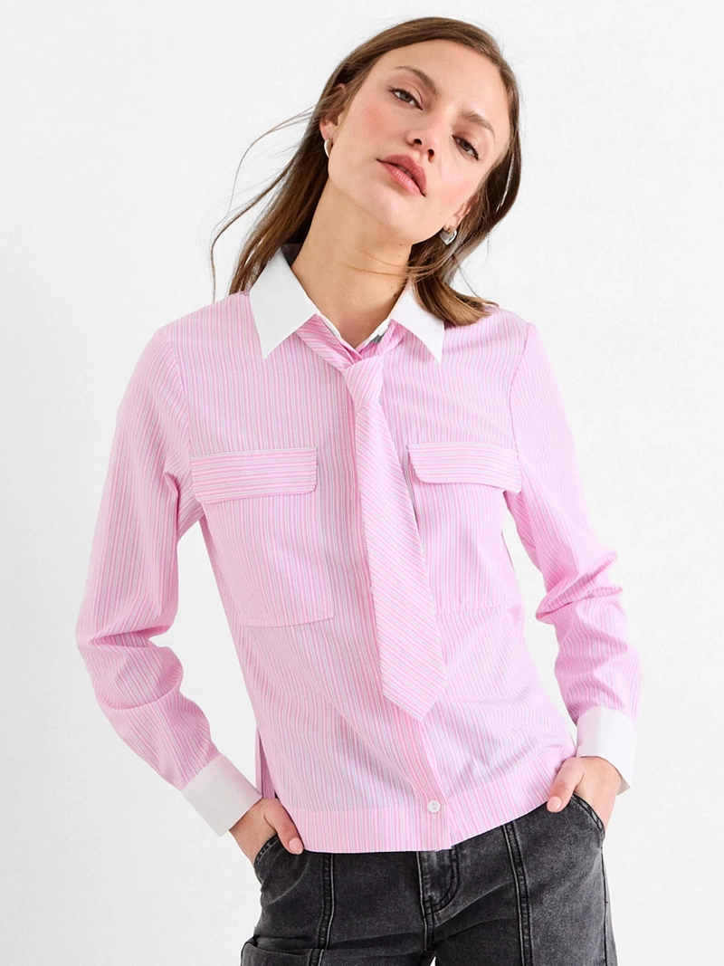 BLUSA MUJER IO MANGA LARGA PRINT - 1