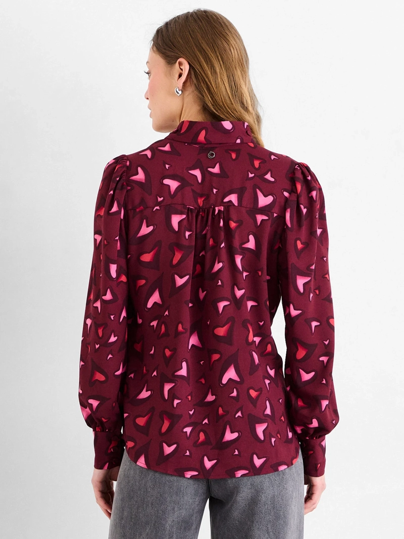 BLUSA MUJER IO MANGA LARGA PRINT - 2