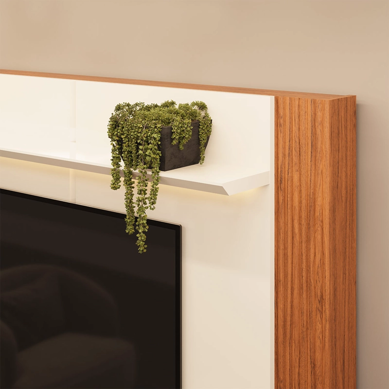 CENTRO DE ENTRETENIMIENTO DI PORETTI DESIGN NOAH 65" CAFÉ - 3
