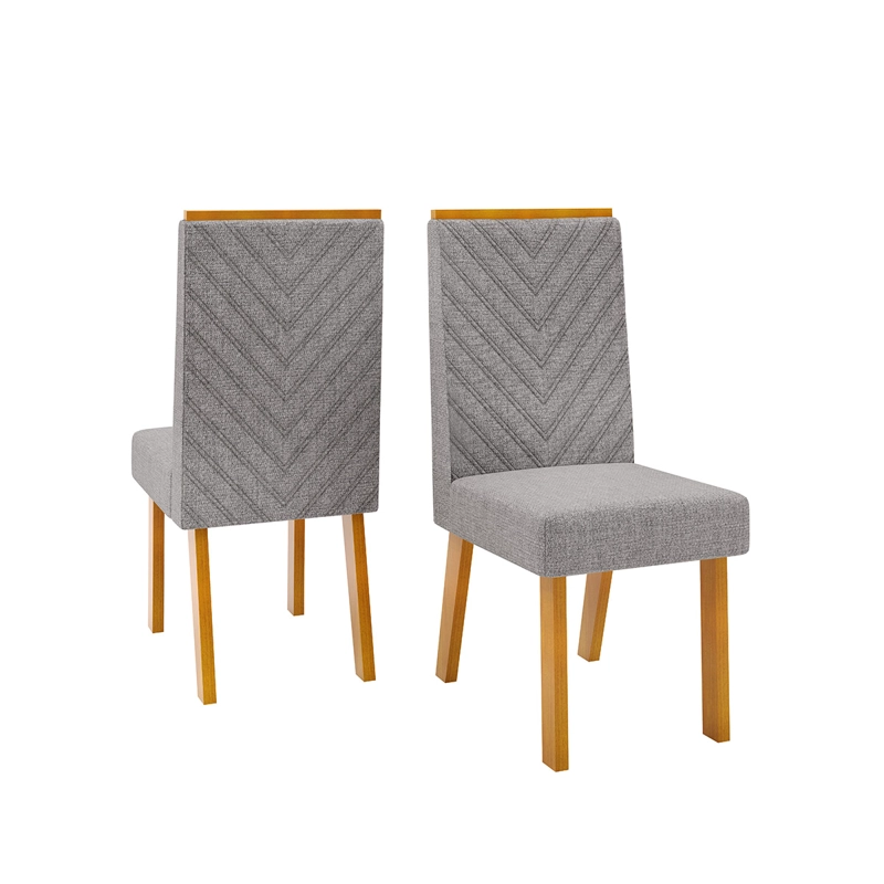 JUEGO DE COMEDOR DI PORETTI DESIGN LIZ 6 SILLAS GRAFITO - 4