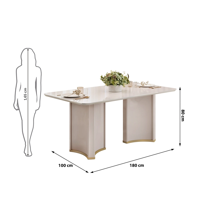 JUEGO DE COMEDOR DI PORETTI DESIGN LIZ 6 SILLAS GRAFITO - 5