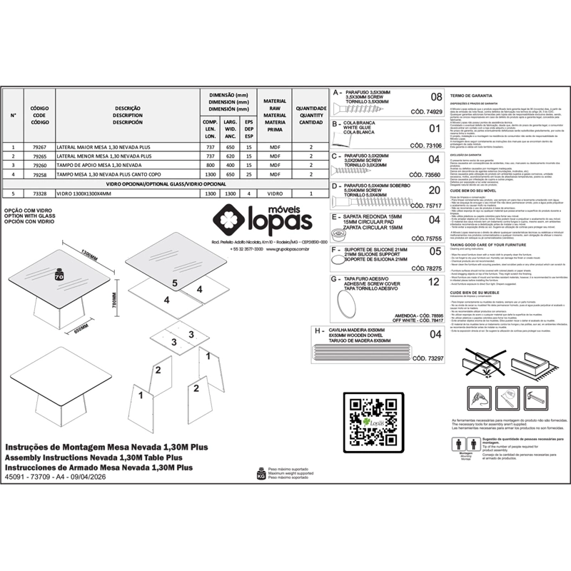 JUEGO DE COMEDOR DI PORETTI DESIGN NEVADA 8 SILLAS BEIGE - 5