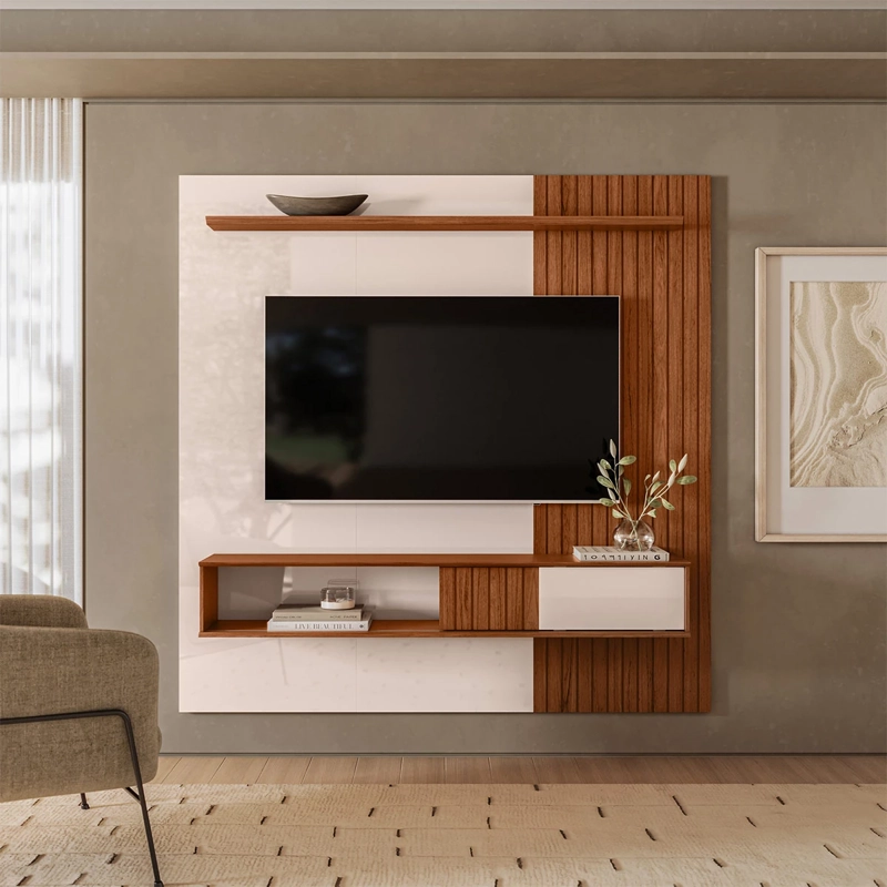 PANEL TV DI PORETTI DESIGN COSMO 70" CAFÉ - 1